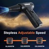 DOWYLIK Compressed Air Duster, 220,000RPM Strong Compressed Air, Brushless Canned