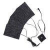 Clothing Electric Heating Pads Winter Camping Adjustable 3 Level Carbon