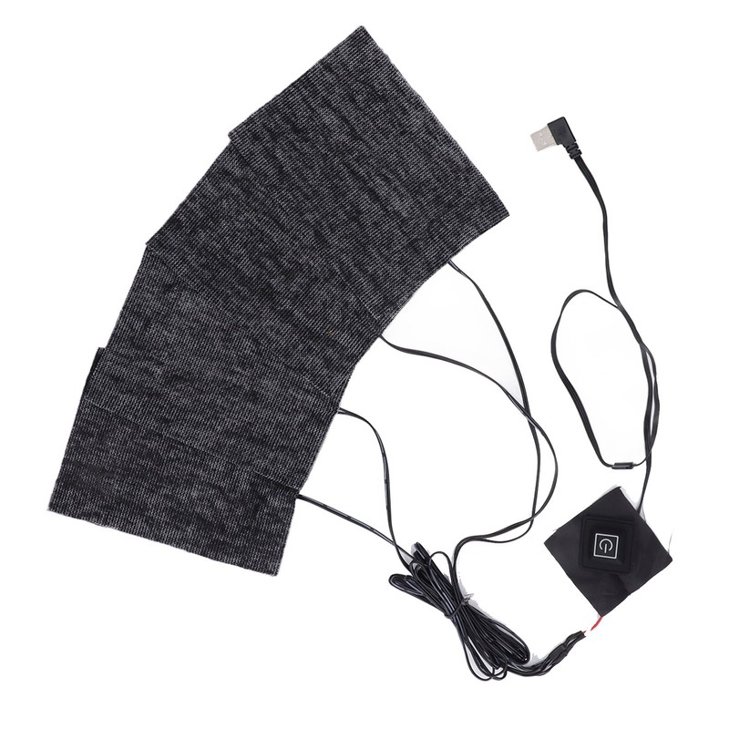 Clothing Electric Heating Pads Winter Camping Adjustable 3 Level Carbon
