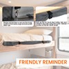 Gloppers 59" x 22" Aluminium Frame RV Bunk Bed Safety