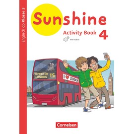 Sunshine - Englisch ab Klasse 3 - Allgemeine Ausgabe 2020 - 4. Schuljahr: Activity Book