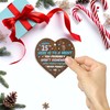 Funny 25th Birthday Gift For Women Men Wooden Heart Plaque