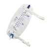 Easy-Tap Leg Bag Urinary Drainage Bag with Cloth Straps, Anti-Reflux