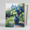 DIY Canvas Diamond Painting 40x50cm Cornflowers and Daisies / DIY캔버스형 보석십자수 40x50cm 수레국화와 데이지