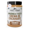 Crema De Cacahuate Cremosa Orgánica Keto 454g Just About                                                                                              