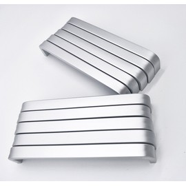 Qrity Pack of 20 Hole Spacing - 96 mm Solid Material Aluminium Alloy Furniture Handles Cabinet Handles Furniture Handles Knobs Door Handles