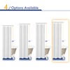 N&Y HOME Fabric Shower Curtain Liner 69 x 70 inches,