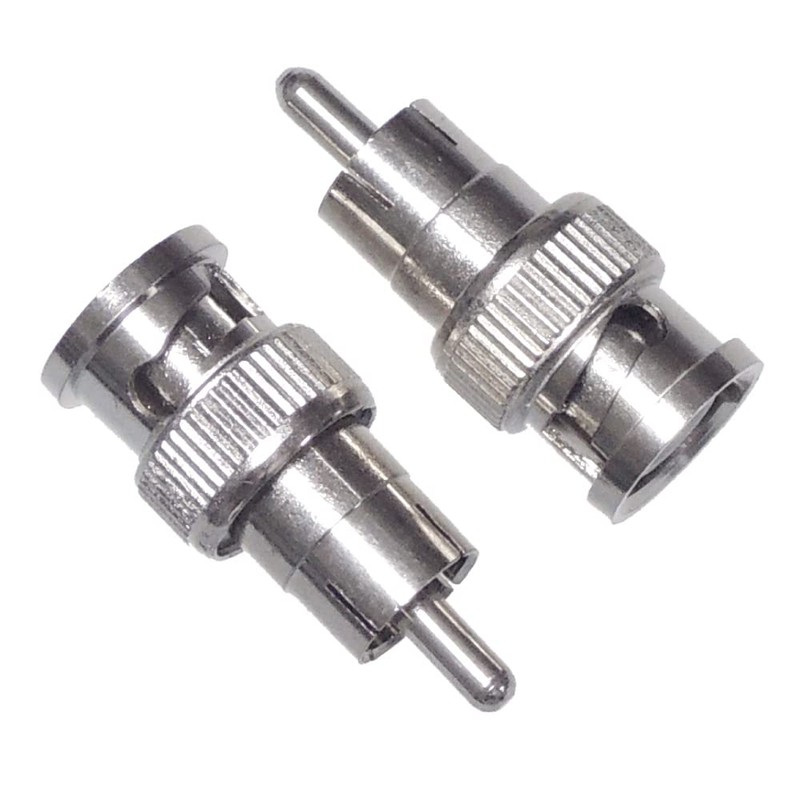 KAUMO BNC Male to RCA Male Conversion Plug (Pack of