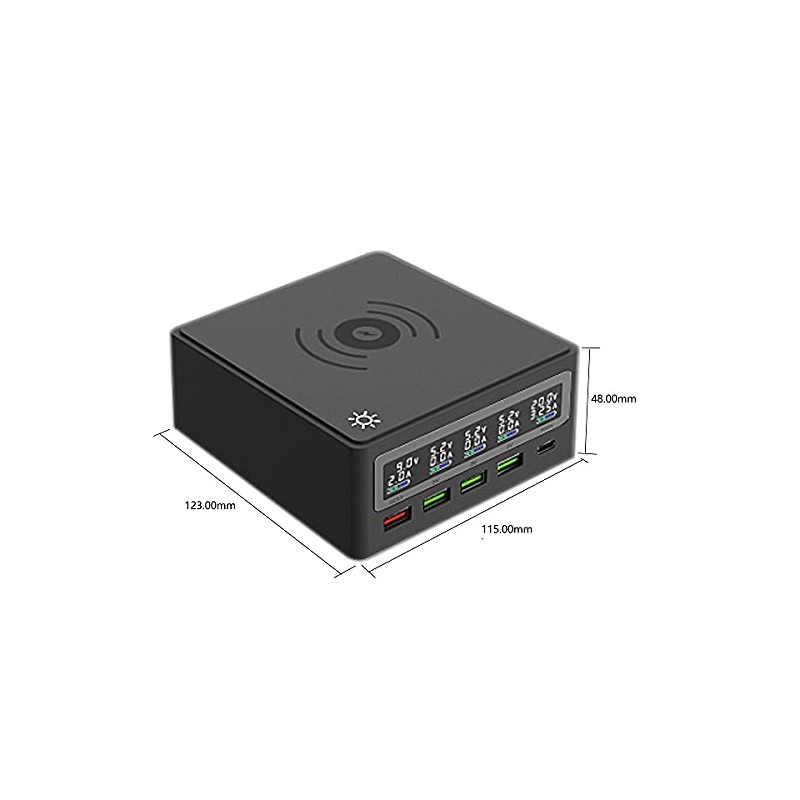 PINE64 PinePower – 120W Desktop Power Supply - 120W USB