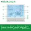 Wengart Digital Thermostat WG903, Programmable, Suitable for Water/Gas Boiler 3A,