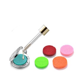 Yintunuo Stainless Steel Dog Paw Aroma Therapy Aromatherapy Essential Oil Diffuser Necklace Locket Pendant (Style 17)