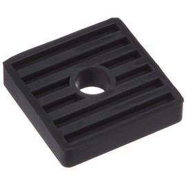 Hikari KCD52 Anti-Vibration Rubber for Electrical Materials Perforated Black