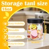 sietpoek 36 PCS 16 OZ Plastic Jars with Screw On