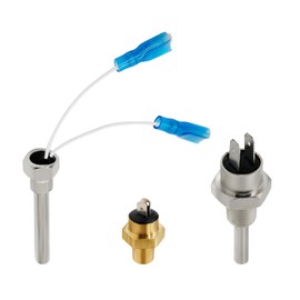 Denkuhin 42001-0053S Heater Thermistor 42002-0024S Stack Flue Sensor 42001-0063S High Limit Switch for Pentair MasterTemp Spa Hearters and Electrical Systems