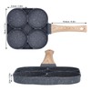 4 Hole Egg Frying Pan 18cm Nonstick Pancake Pan Breakfast