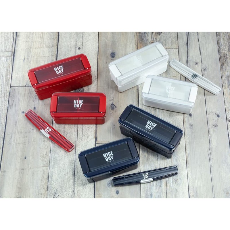 Iwasaki Industrial Lunch Box, 1-Tier, 16.3 fl oz (520 ml),