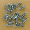 20 PCS Hollow Metal Petal Jack Nuts Expension Nuts for