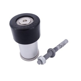 Loci Nox Doors Stopper | Torpuffer | Base Gate Stop Aluminium Height: 6 – 14 cm, 1 Stück