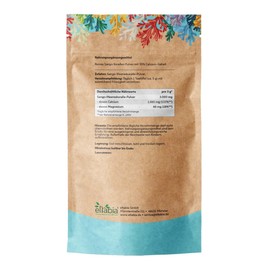 eltabia Sango Meereskoralle Pulver 200g | Hochdosiert mit 34% Calzium | Premium Meeres Korallenpulver | Nat1rliche Quelle f1r Kalzium und Magnesium | Das Original aus Japan Okinawa