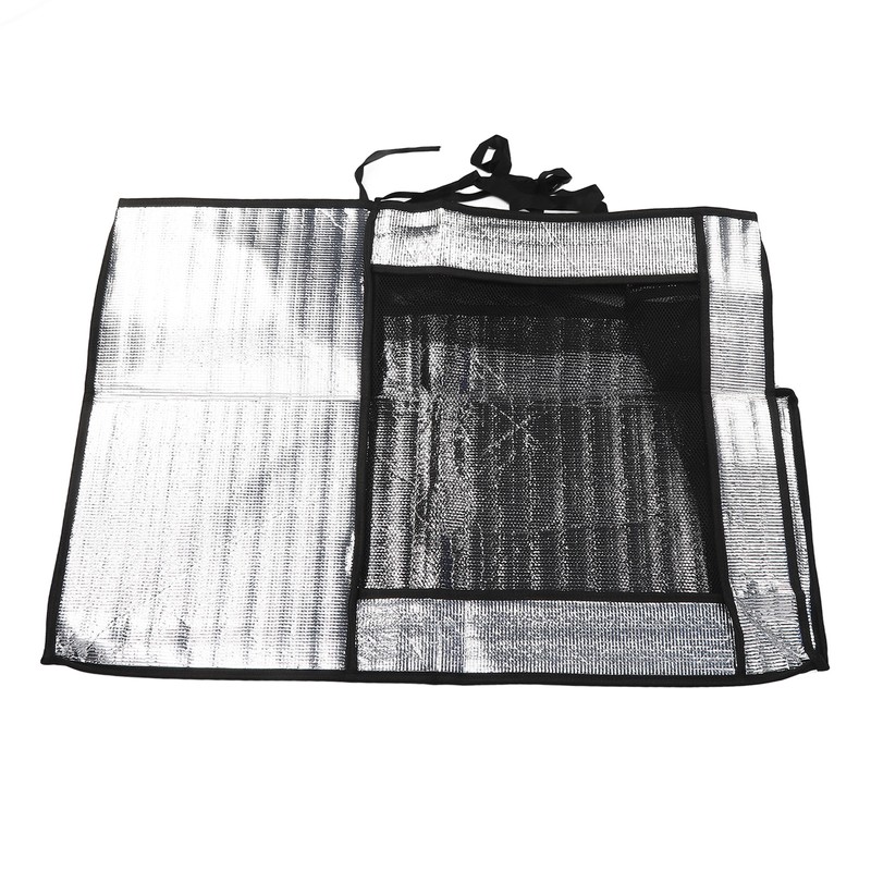 Silver AC Unit Cover Air Conditioner Unit Aluminum Foil Dustproof