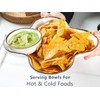 ONEMORE Chip and Dip Serving Set, 8.5 inch Speckled Ceramic