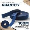DOJA Barcelona Bias Tape Sold by the Metre Blue Bias