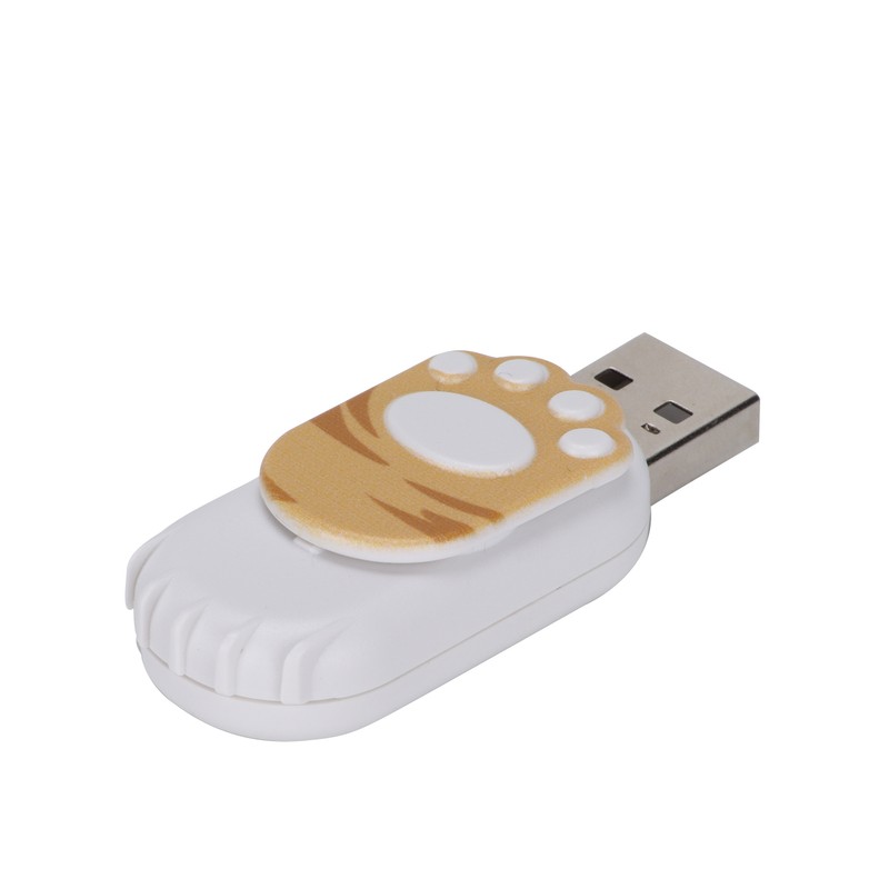 Flash Drive Cat Paw Shape Portable U Disk Large Storage