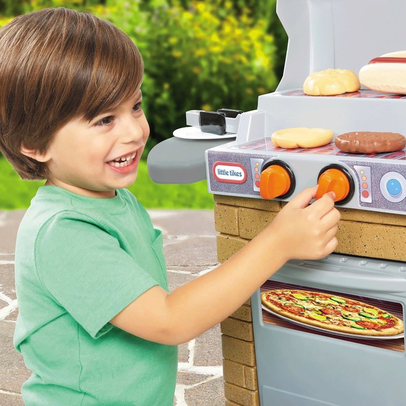 Little Tikes Cook 'n Play Outdoor BBQ , Brown
