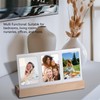 Instax Mini Picture Frame, Light Up Clear Acrylic Desk Photo