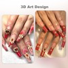 60pcs NailCharms and Gems Set - 3D Alloy Y2K Nail