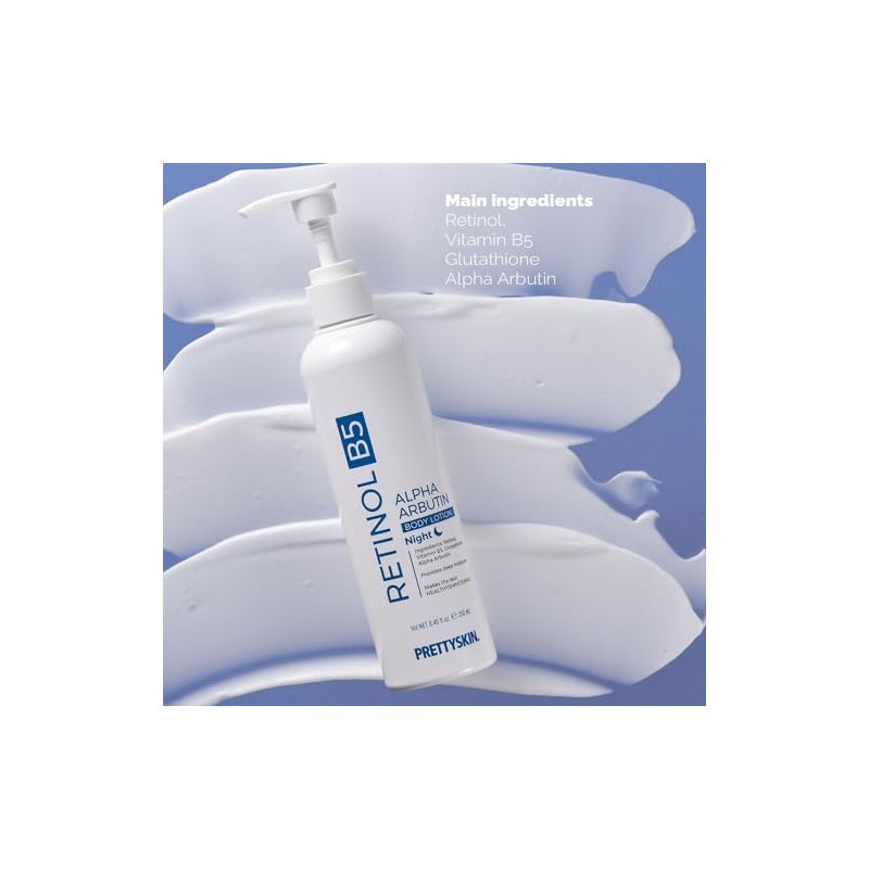 PRETTYSKIN- PS. Loción corporal coreana de hidratación profunda con retinol