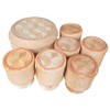 Traditional Handmade Bamboo Sticky Rice Basket - Serving Basket for