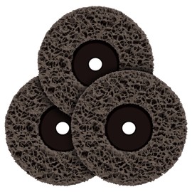 Wagner Spraytech 2439789 PaintEater 3-Pack 4-1/2"Replacement Disc, Rotating Palm Sander, Spun-Fiber, Colors May Vary