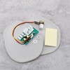 Create idea 2Pcs 4-Pin 8-Wege-Lüfterdrehzahlregler 60x35x16mm 12V für Computer