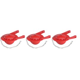 Korky 2021BP G-Max TOTO Toilet Repairs-Large 3-Inch Flapper-Easy to Install-Made in USA - Pack of 3 Flappers