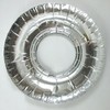 40 Pc Aluminum Foil Round Gas Burner Bib Oven Liners