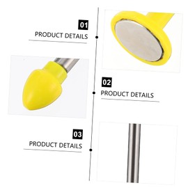 Sosoport 2pcs Magnetic Alignment Stick Golf Aiming Tool for Swing Training Angle Indicator for Club Face Base for Durability and Environmental Protection