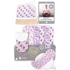 Washable Pantiliners Organic Cotton with Non-Slip Print; 7 Pack (M)