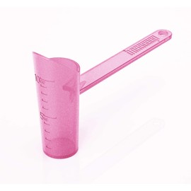 Bosscoop No Spill Water Bottle Scoop for Supplements, Protein Powder, Pre-Workout and More [BPA Free] Pink