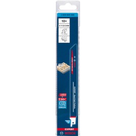 Bosch Professional 10 x Expert 'Hard Nail Pallets' S 1122 CHM Reciprocating Saw Blade (for Wood with Tough Metal, Length 225 mm, Reciprocating Saw Accessories)