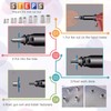 Glarks 50Pcs #10-24 UNC 304 Stainless Steel Rivet Nuts Flat