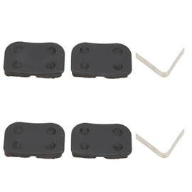 VGEBY Bike Disc Brake Pads, 2 Sets Bike Disc Brake Pads Good Heat Dissipation Water Resistance Low Noise Mountain Bike Brake Pads Replacement(MS 08B) Bicycles And Spare Parts