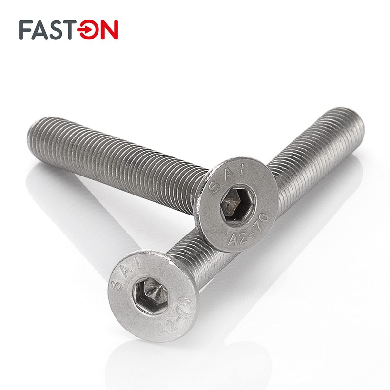 Countersunk Screws M3 x 14 Stainless Steel (Pack of 10)