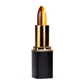 L'Paige L12 Brown/Yellow Split-Stick Lipstick, AloeVera, All-Natural, Long-lasting Moisturizing.12 oz.