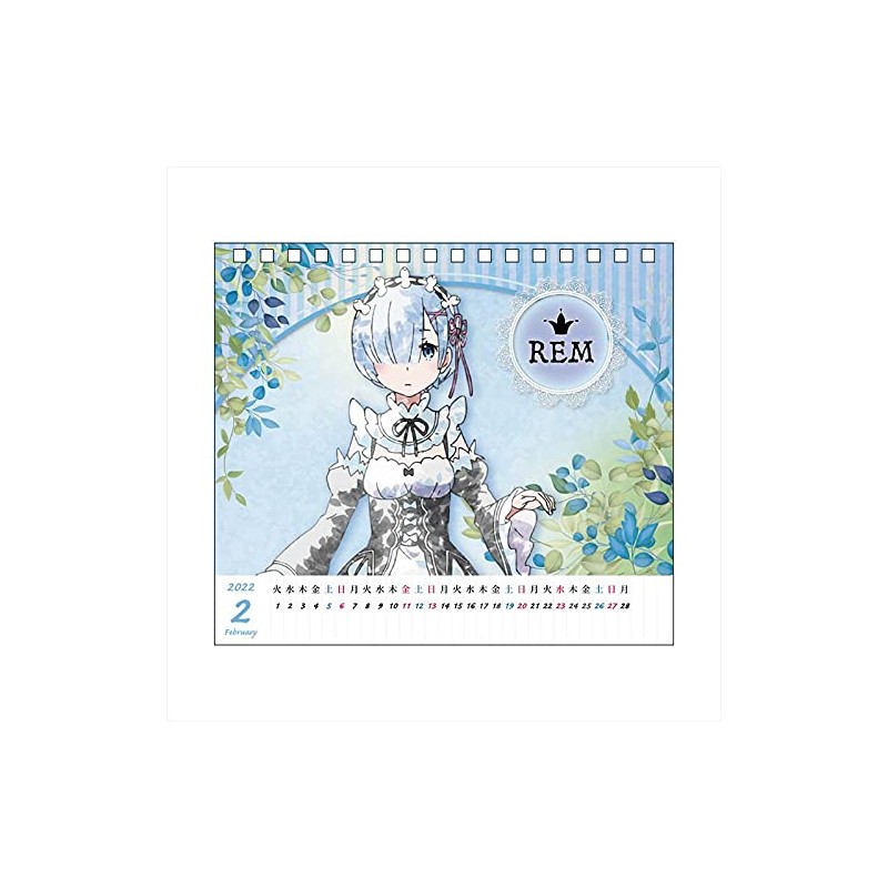 Re:Zero - Starting Life in Another World Desk Calendar