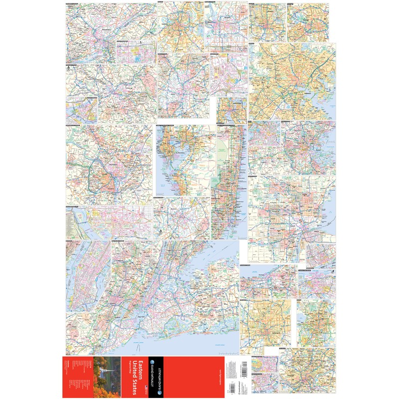Rand McNally Folded Map: Eastern United States