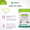 Lindens Calcium 400mg Tablets with Vitamin D3-100 Tablets - Contributes
