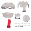 Stainless Steel Chassis Protector Plate Fit for Traxxas TRX‑4 G500