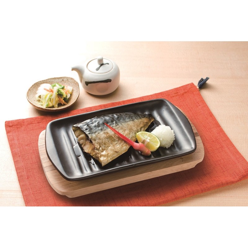 Ishigaki 3758 Grilling Meijin Square Wooden Stand
