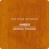 General Finishes Water Based Dye, 1 Quart, Amber